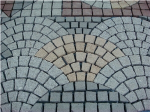 Granite Mesh Cobble Stone