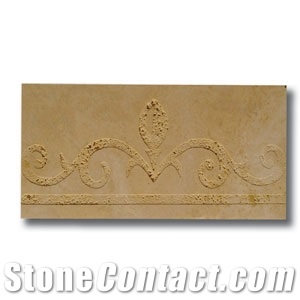 Beige Travertine Embossed