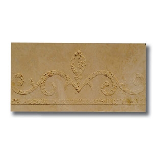 Beige Travertine Embossed