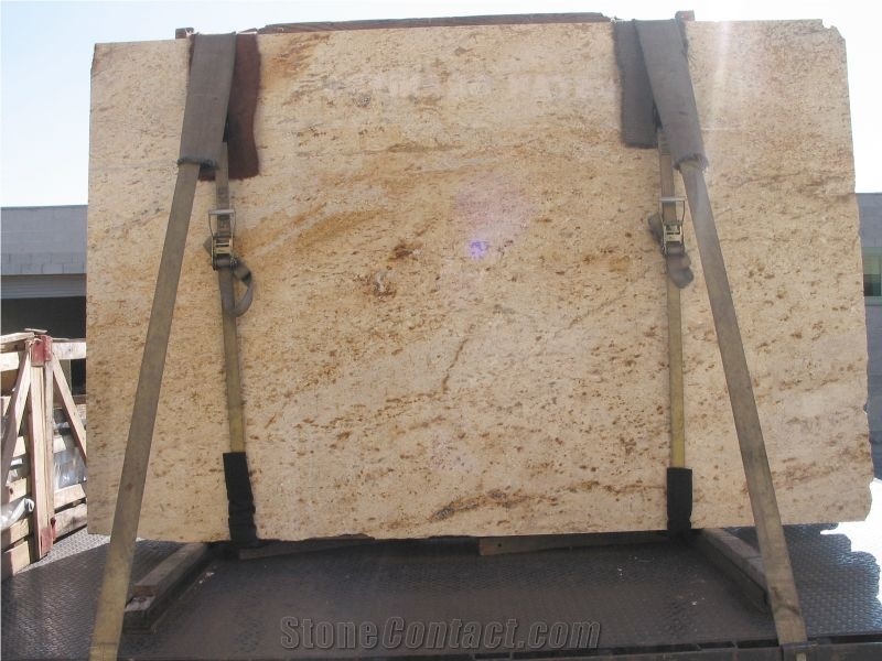 Colonial Gold Granite Slabs