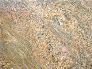 Golden Juparana Granite Slabs & Tiles, India Yellow Granite