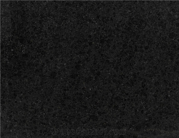 Olivian Black Gepolijst Basalt