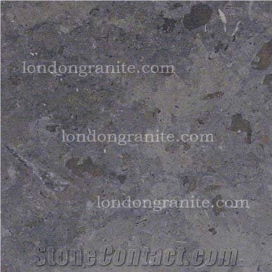 Lagos Azul Limestone Slabs & Tiles, Portugal Blue Limestone