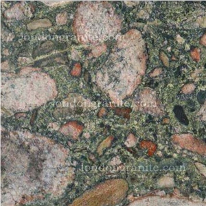 Verde Marinace Granite Slabs & Tiles, Brazil Green Granite