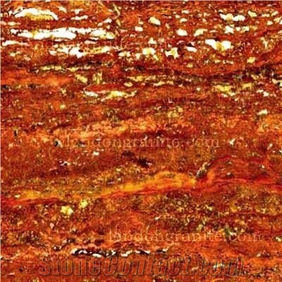 Travertine Rosso Slabs & Tiles, Iran Red Travertine