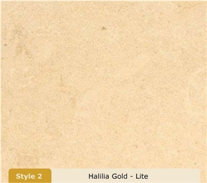 Halilia Gold Limestone Slabs & Tiles, Israel Yellow Limestone