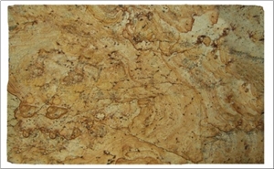Golden Rustic Granite Slabs & Tiles, Brazil Yellow Granite