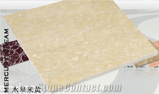 Mercury Cream Marble, Turkey Beige Marble Slabs & Tiles