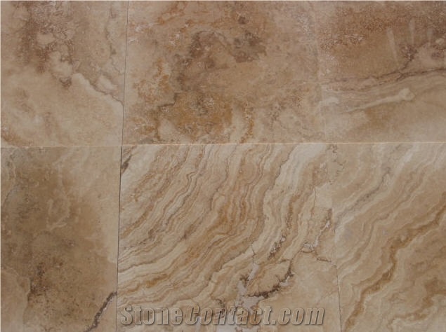 16x16 Light Scabos Travertine