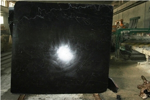 Black Pearly Marble Slab