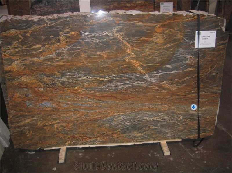 Juparana Dream Granite Slabs, Juparana Bahia