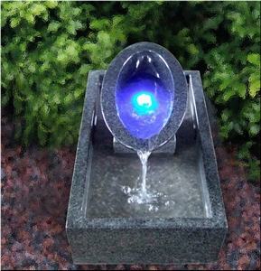 Black Granite Fountain Black Granite Fountain