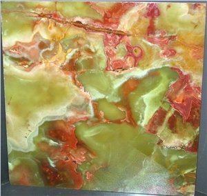 Multicolor Green Onyx Slabs & Tiles, Pakistan Green Onyx