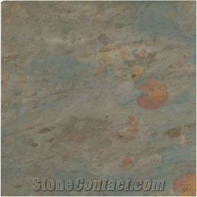 Madras Multi Slate 40x40 cm