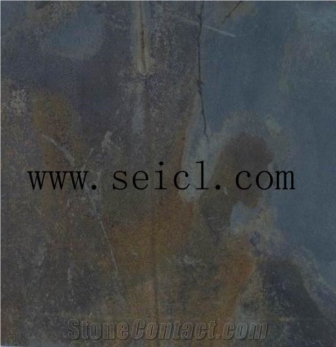 China Black Slate Slabs & Tiles