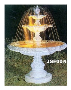 White Granite Fountain