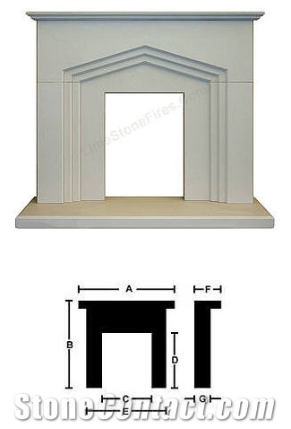 Whitcombe Suite-Jura Stone Mantel