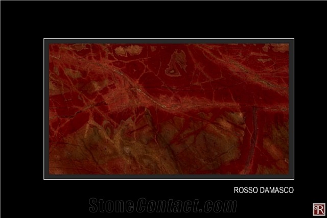 Rosso Damasco Marble Slabs & Tiles, Syria Red Marble