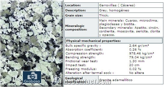 Gris Conquistador Granite Slabs & Tiles, Spain Grey Granite