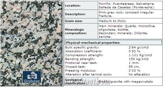 Gris Mondariz Granite Slabs & Tiles, Spain Grey Granite