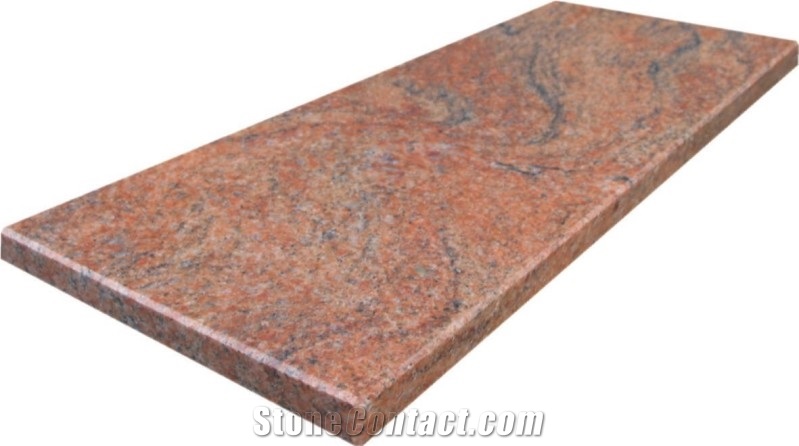 Multicolor Red Granite Countertop