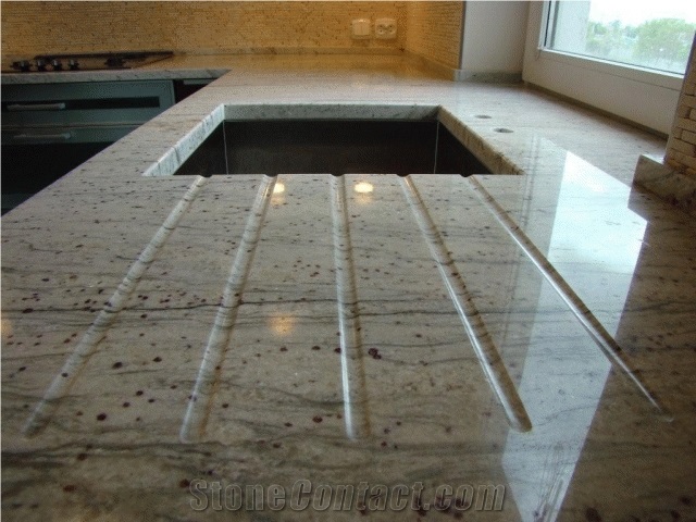 Kashmir White Granite Countertops