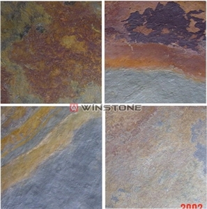 China Rust Slate Slabs & Tiles Wss-1120 China Rust Slate Slabs & Tiles Wss-1120
