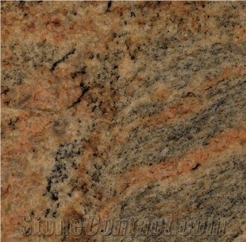 Kashmir Gold Granite Slabs & Tiles, India Yellow Granite