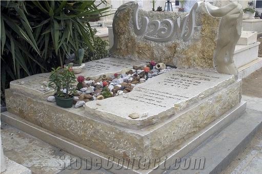 Yellow Granite Monuments