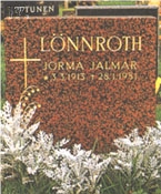 Taivassalon Red Granite Tombstone