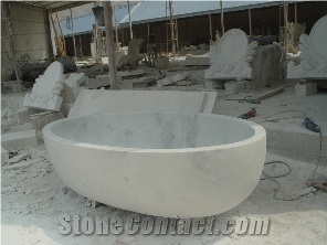 Bath Tub - Bianco Carrara