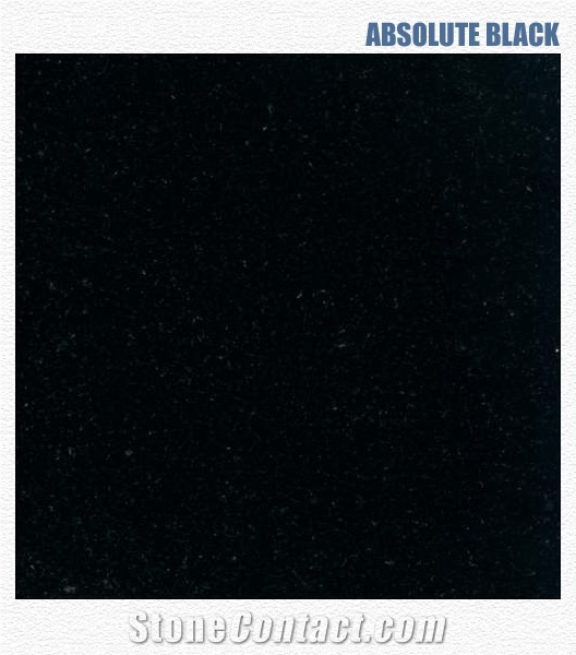 Absolute Black Granite Slabs & Tiles