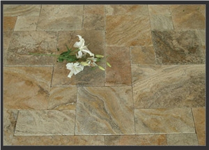 Scabos Gold Travertine Pattern Set