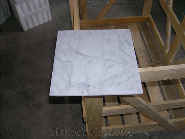 Bianco Carrara Marble Slabs & Tiles, Italy White Marble