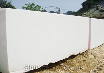 Pure White Marble Blocks