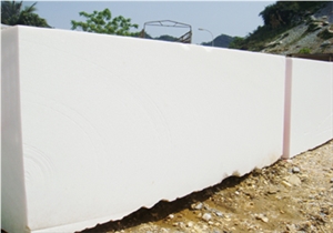 Pure White Marble Blocks
