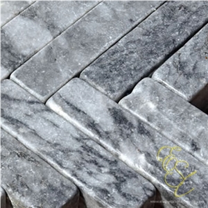 Chiseled, Tumbled - Afyon Tiger Skin Marble