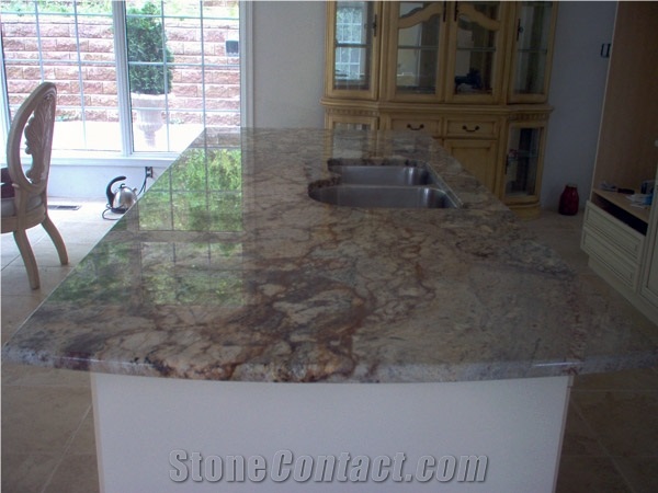 Golden Typhoon Granite Countertop