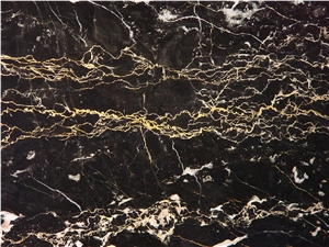 Nero Portoro Vena Fine Marble Slabs & Tiles Nero Portoro Vena Fine Marble Slabs & Tiles