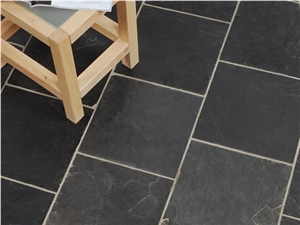 Imperial Black Riven Slate Tiles