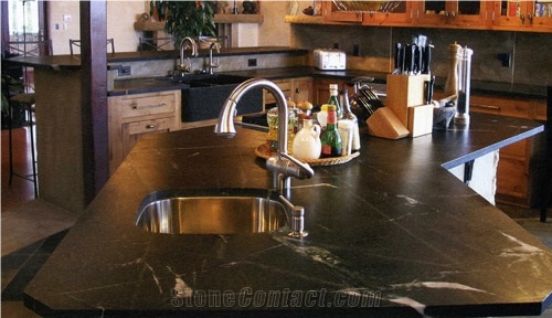 Beleza Grey Soapstone Countertop