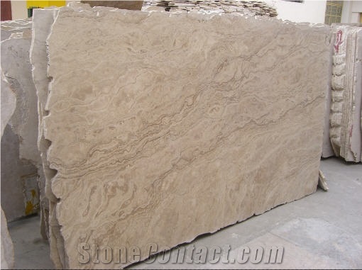 Yurac Travertine Slab, Peru Beige Travertine