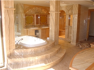 Evia Alavastro Onyx Bathtub Surround