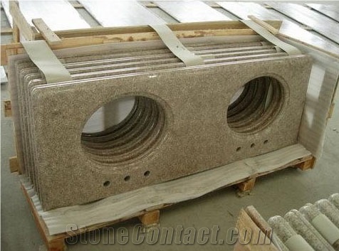 Rusty Yellow Granite Vanity Top