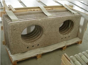 Rusty Yellow Granite Vanity Top Rusty Yellow Granite Vanity Top