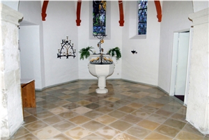 Jura Brown Limestone Floor Tiles