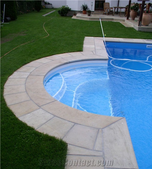 Schoenbacher Sandstone Pool Deck