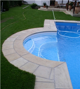 Schoenbacher Sandstone Pool Deck