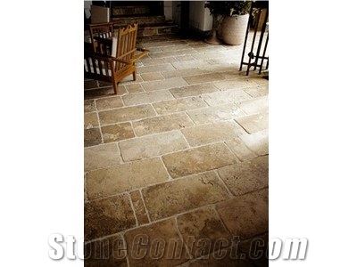 Antiqued Travertine, Travertino Scabos Rosa