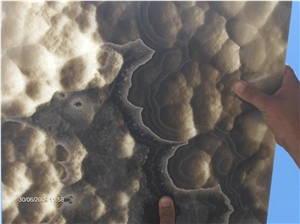 Cloudy Onyx Slabs & Tiles, Mexico Grey Onyx